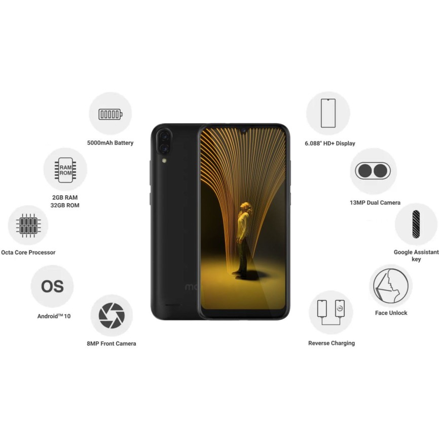MarQ M3 Smart (M3) (Black,32GB)( 2GB RAM) refurbished