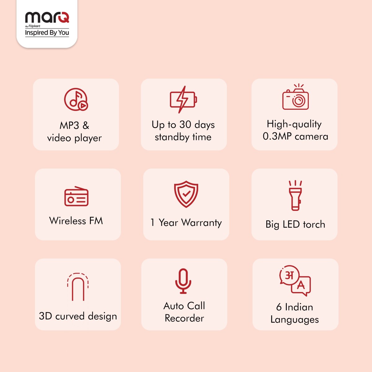 MarQ M70 Shakti (Blue)