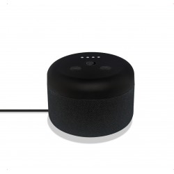 MarQ Smart Home Speaker with Google Assistant with Google Assistant Smart Speaker Black