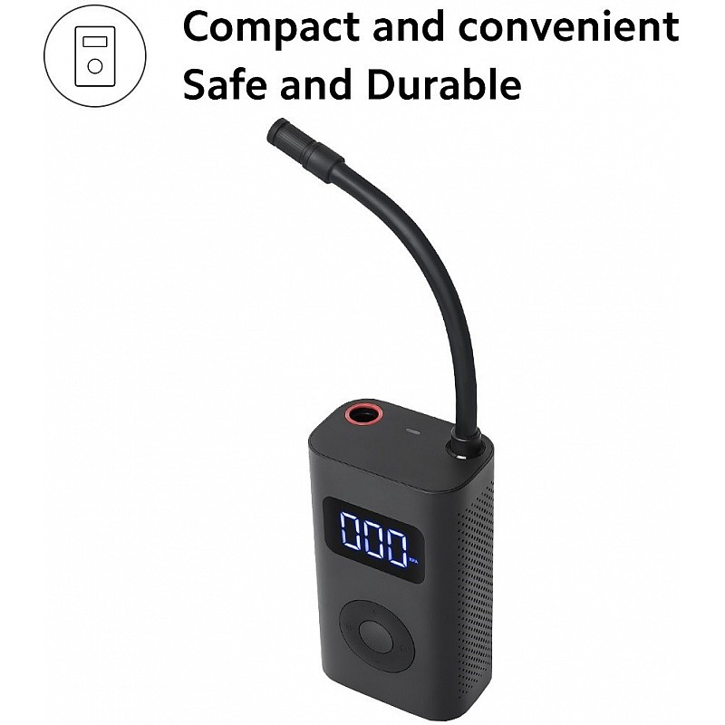 Mi 145 psi Portable Electric Tyre Air Pump for Car-Bike