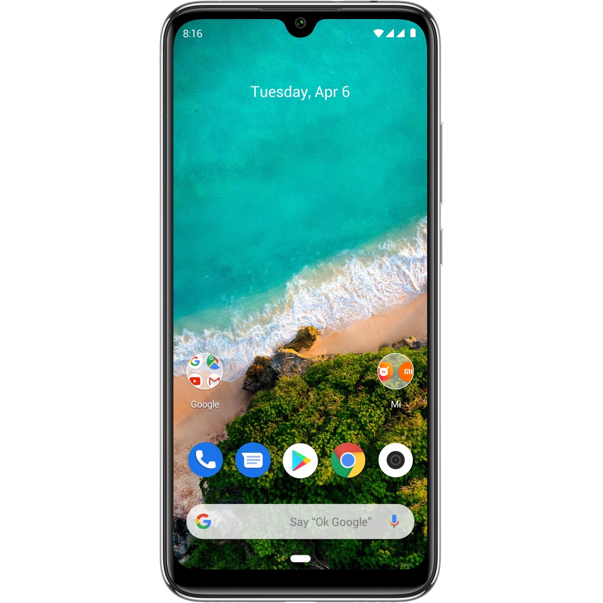 Mi A3 Not just Blue, 128 GB Storage 4 GB RAM refurbished