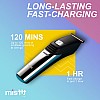 Misfit by boat t200 runtime 120 mins 6-in-1 trimmer for men black