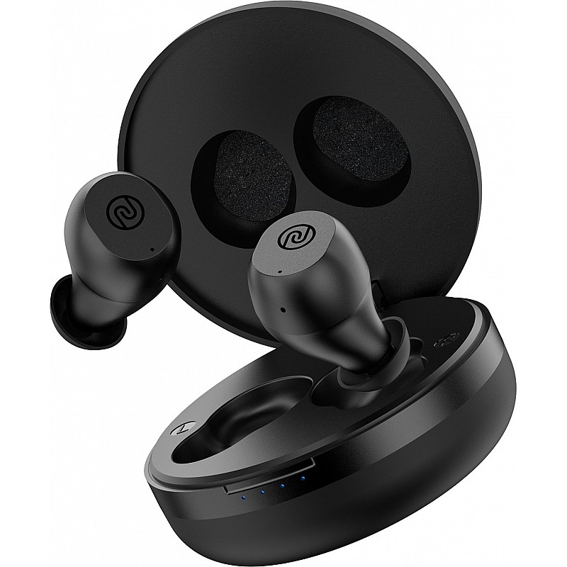 Noise Shots Groove Bluetooth Headset (Matte Black, True Wireless)