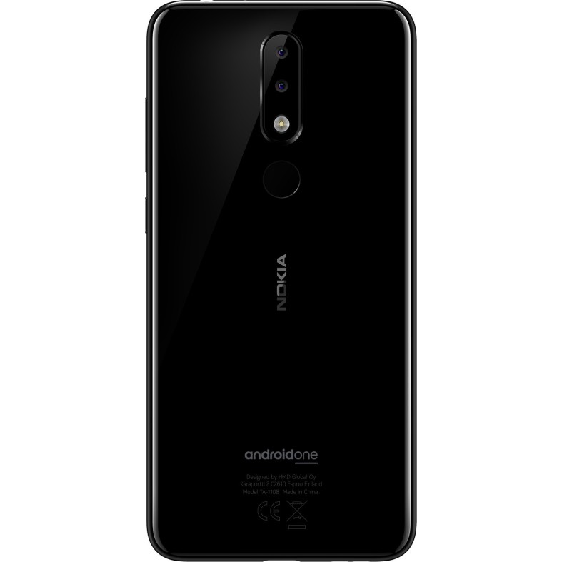 Nokia 5.1 Plus Black 3 GB RAM 32 GB Storage Refurbished