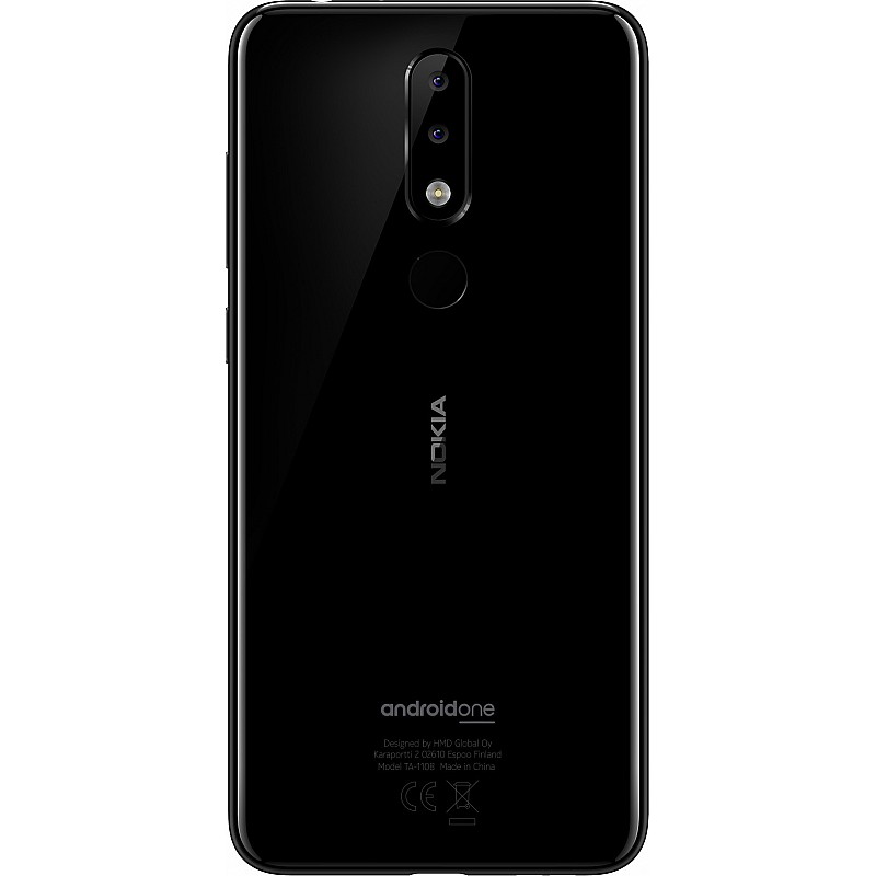 Nokia 5.1 Plus Black 3 GB RAM 32 GB Storage Refurbished