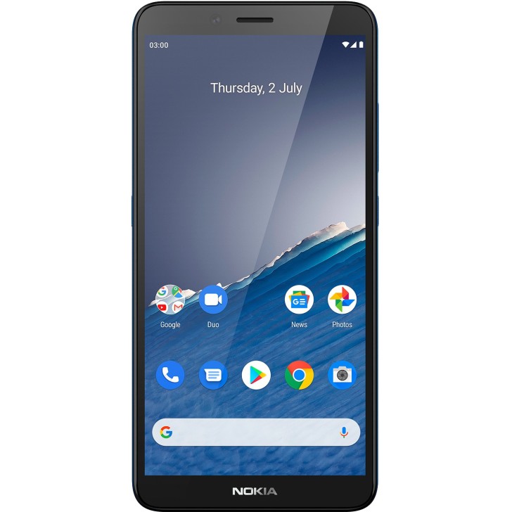 Nokia C3 (Nordic Blue, 2GB RAM, 16GB Storage) refurbished