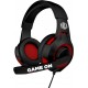 Nu Republic Dread EVO Wired Gaming Headset Black/Red