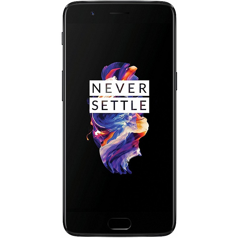 OnePlus 5 (Black, 128 GB, 8 GB RAM) Refurbished