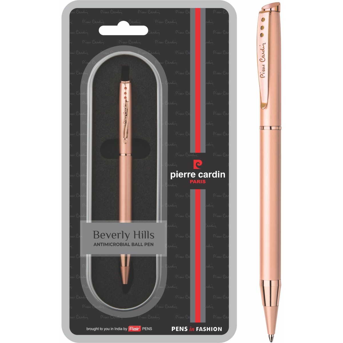 PIERRE CARDIN Beverly Hills Antimicrobial Ball Pen   (Blue)