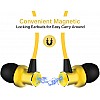 PTron Avento Classic Bluetooth Headset   (Yellow, In the Ear)