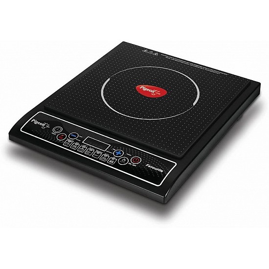 Pigeon Favourite IC 1800 W Induction Cooktop (Black, Push Button)