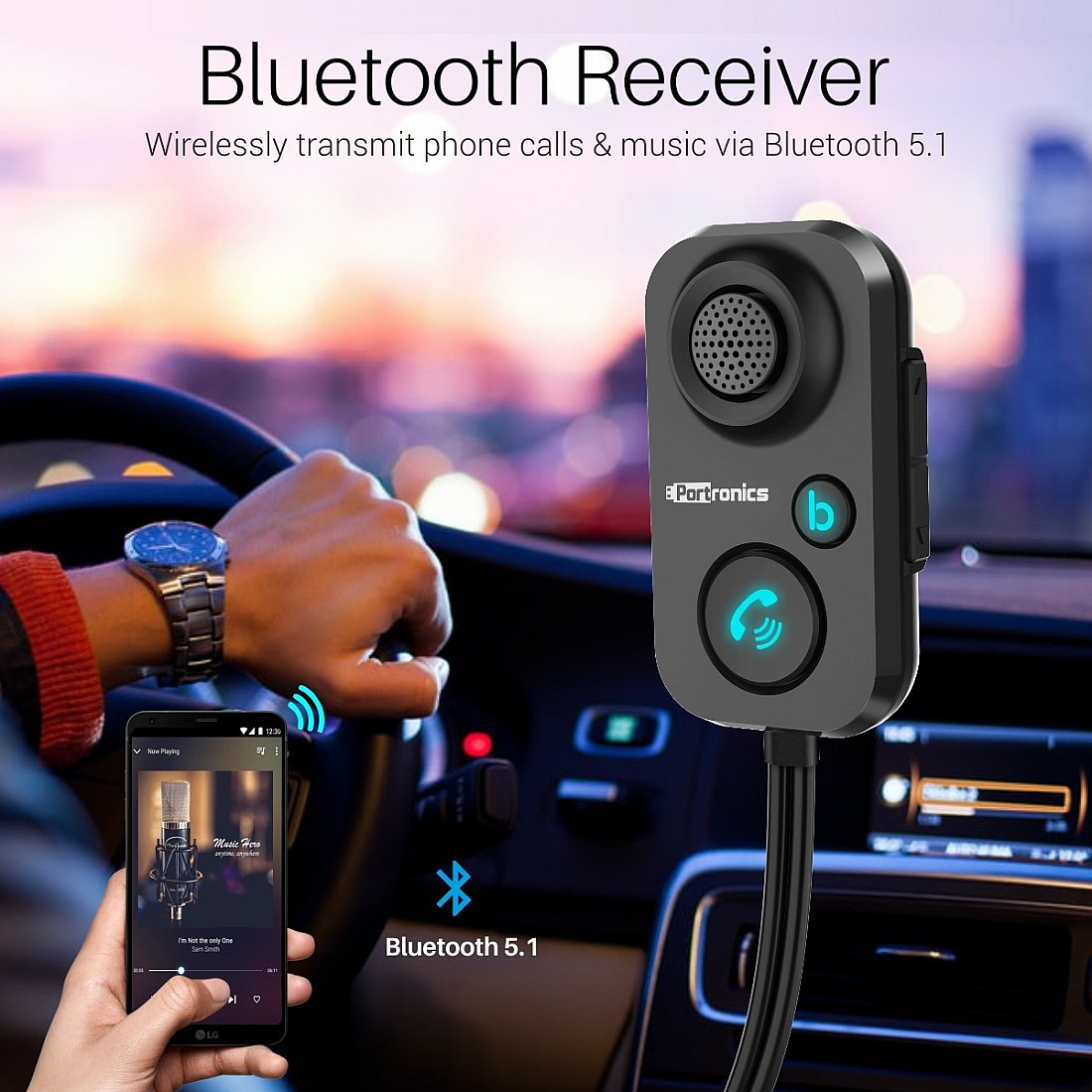 12v bluetooth receiver for car