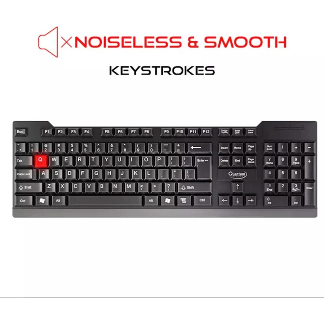 QUANTUM QHM 7100 Keyboard and Mouse Combo Set