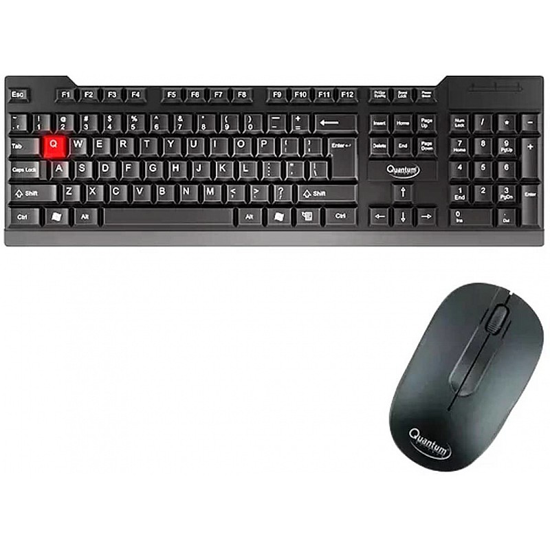 QUANTUM QHM 7100 Keyboard and Mouse Combo Set