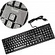 Quantum qhm 7406 wired keyboard