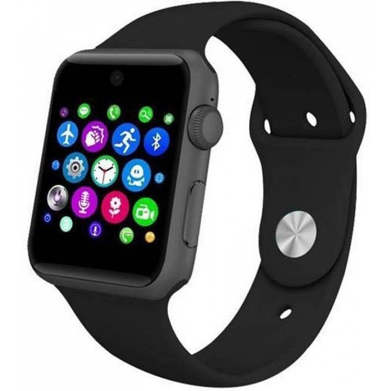 Raysx  Mobile watch with Calling & Bluetooth Smartwatch   (Black Strap Free)