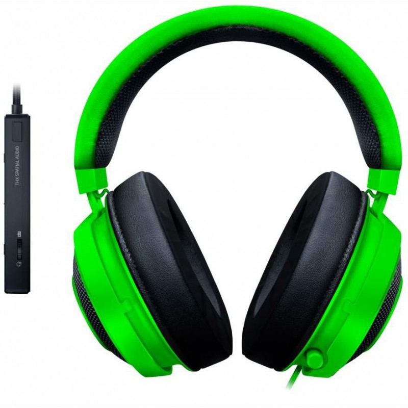 Razer Kraken Tournament Edition Wired Headset Green Black On the Ear