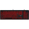 Redgear Dual Hammer 2 in 1 Keyboard with 3 LED Color Wired USB Gaming Keyboard Black