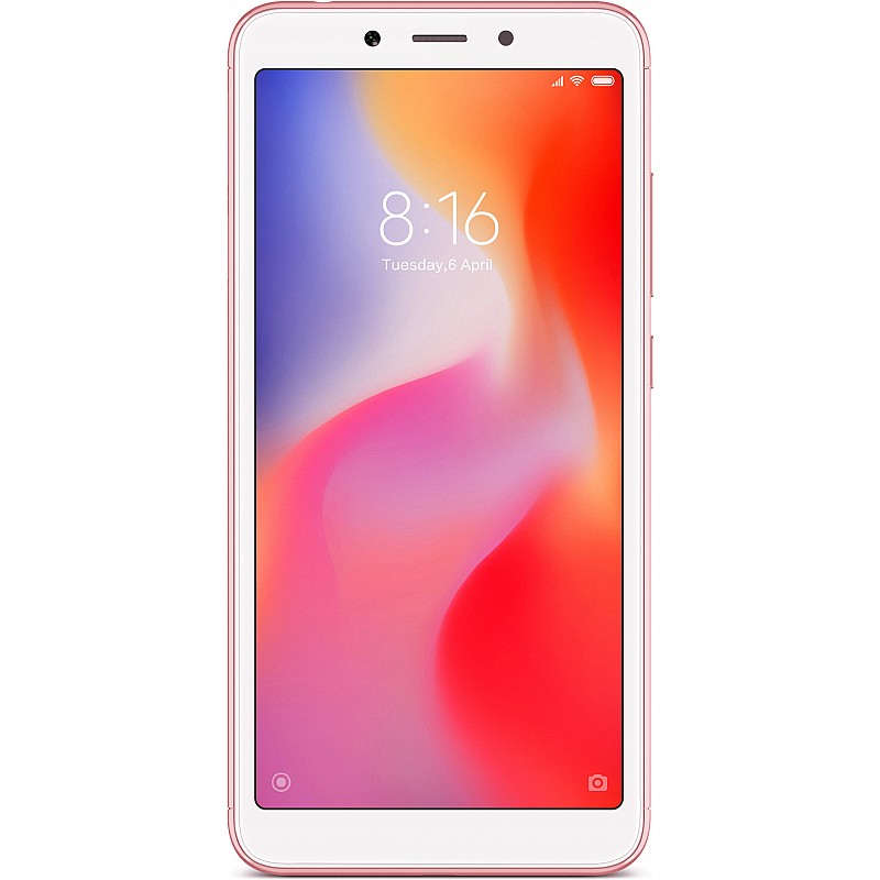 Redmi 6 (Rose Gold, 32 GB) (3 GB RAM) Refurbished