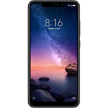 Redmi Note 6 Pro Black, (64GB+6GB RAM) refurbished