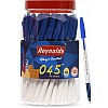 Reynolds 045 Carbure Pen Jar Ball Pen   (Pack of 50, Blue)