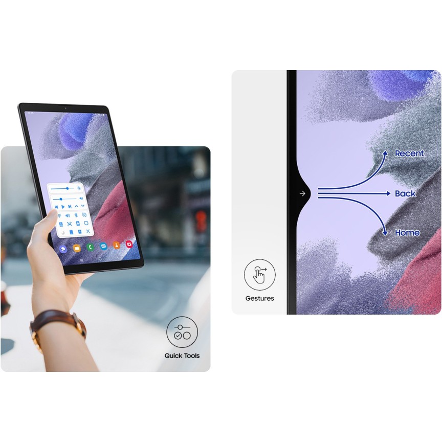 SAMSUNG Galaxy Tab A7 Lite 3 GB RAM 32 GB ROM 8.7 inches with Wi-Fi+4G Tablet (Grey)