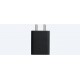 Sony 2.1 a mobile cp-ad2a/bcabin5 usb ac adaptor charger with detachable cable black