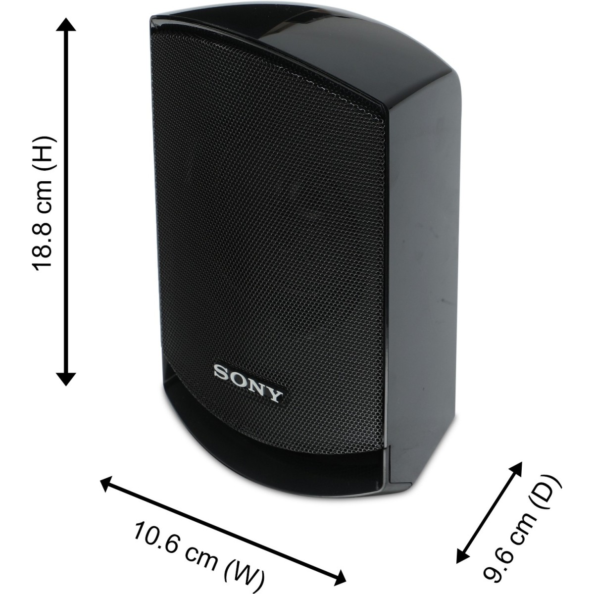 Sony SA-D40 C E12 4.1 Channel Multimedia Speaker System with Bluetooth (Black)