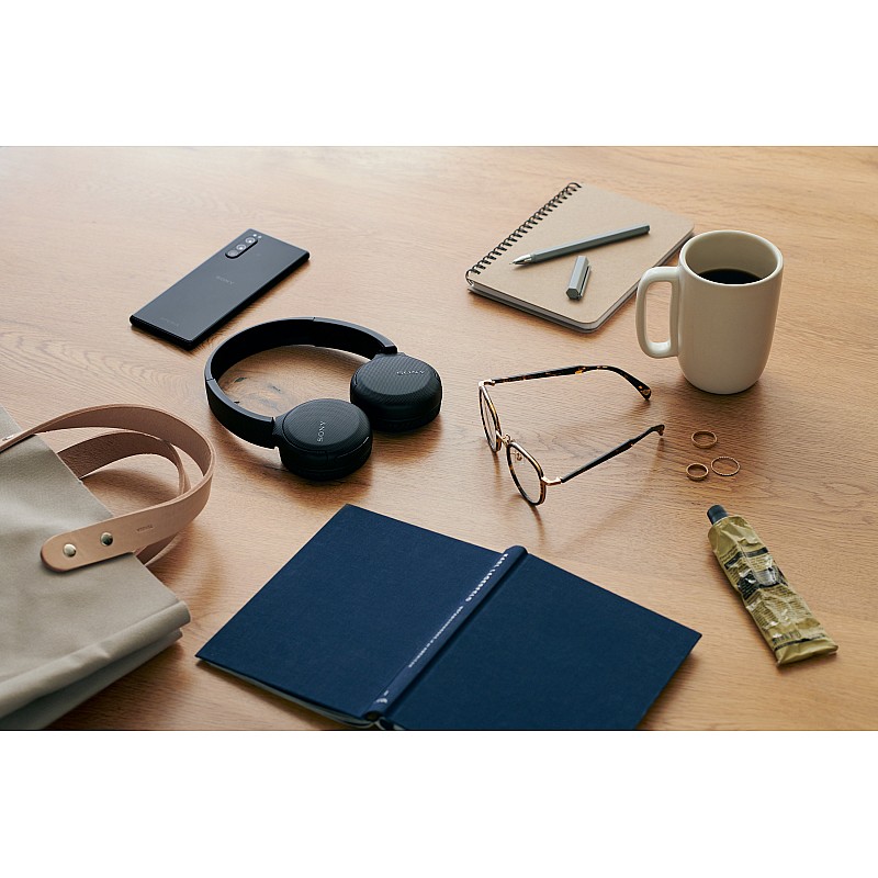  SONY WH-CH510 Google Assistant enabled Bluetooth Headset (Black, On the Ear)