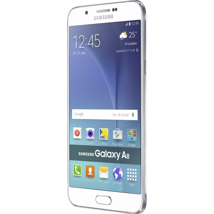 Samsung Galaxy A8 White, 32 GB, 2 GB RAM Refurbished Samsung Galaxy A8 White, 32 GB, 2 GB RAM Refurbished