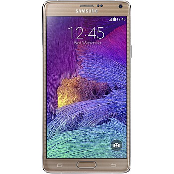 Samsung Galaxy Note 4 (Bronze Gold, 32 GB STORAGE) (3 GB RAM) (refurbished)