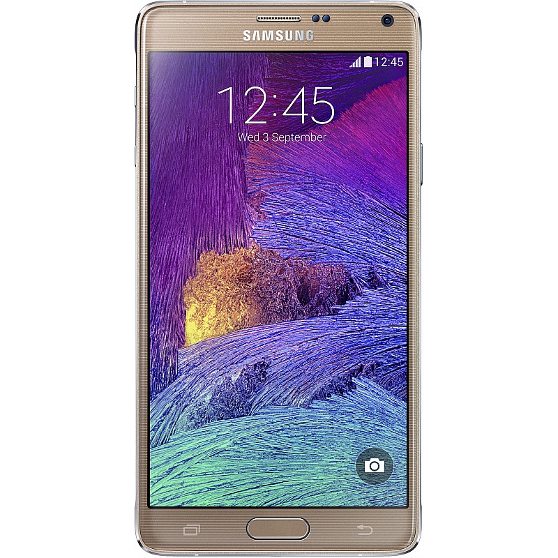 Samsung Galaxy Note 4 (Bronze Gold, 32 GB STORAGE) (3 GB RAM) (refurbished)