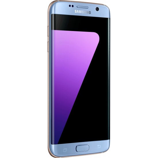 Samsung Galaxy S7 Edge (Blue Coral 32 GB, 4 GB RAM) Refurbished