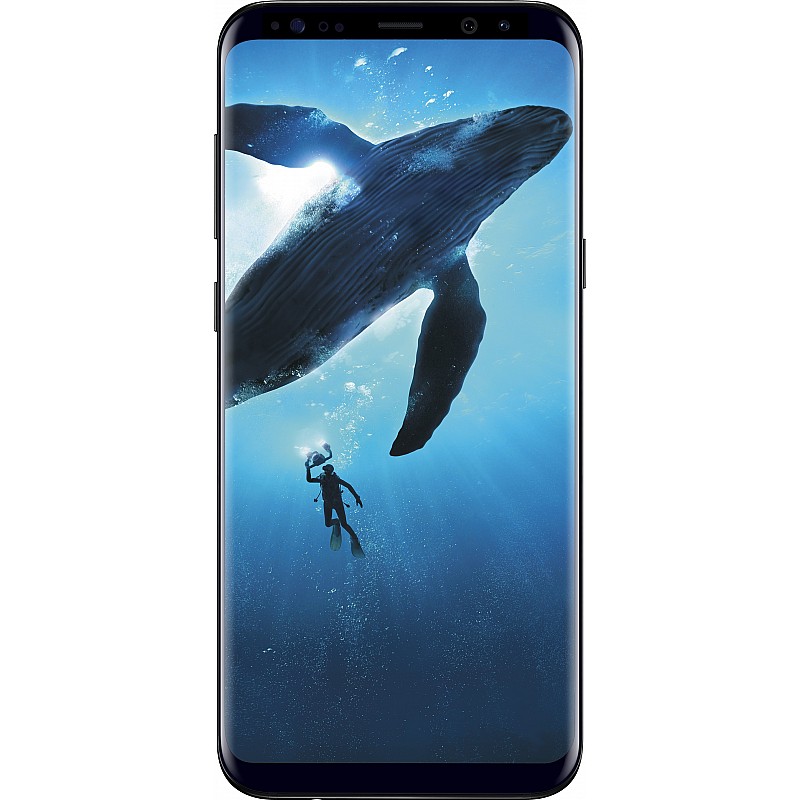 Samsung Galaxy S8 Midnight Black, 64 GB 4 GB RAM Refurbished -