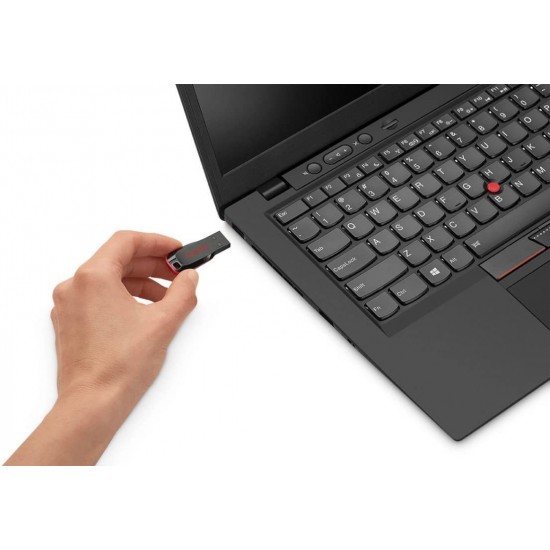 SanDisk SDCZ50-064g-I35 /SDCZ50-064g-B35 64 GB Pen Drive   (Black, Red)