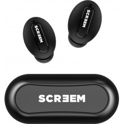 Screem Ibeza 3 Bluetooth Headset   (Black, True Wireless)