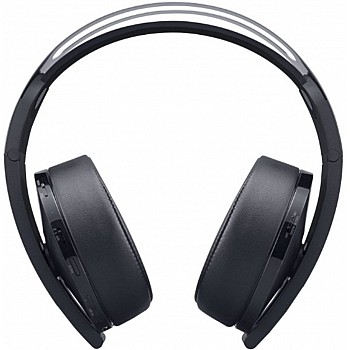 Sony Platinum Bluetooth Headset Gaming Headphone   (Black, Wireless over the head)