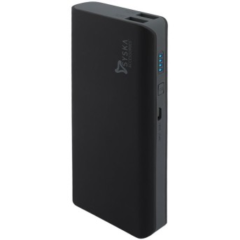 Syska 11000 mAh Power Bank (Black, Lithium-ion) Refurbished 