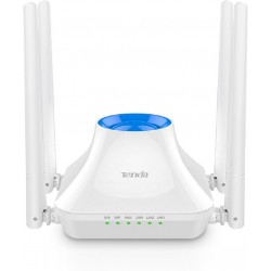 TENDA F6 Wireless N300 Easy Setup (White, Not a Modem) 300 Mbps Wireless Router   (White, Single Band)