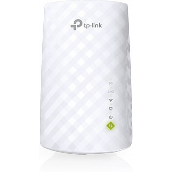 TP-Link RE200 750 Mbps WiFi Range Extender White Dual Band