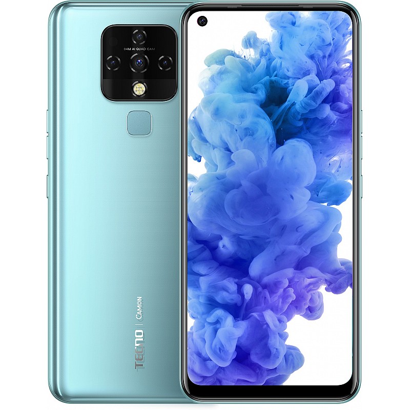 Tecno Camon 16 (Purist Blue, 64 GB)   (4 GB RAM) Refurbished 