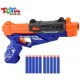  Toyshack Manual Cowboy Pistol Blaze Gun with 10 Foam Bullets for Kids Guns & Darts   (Blue)