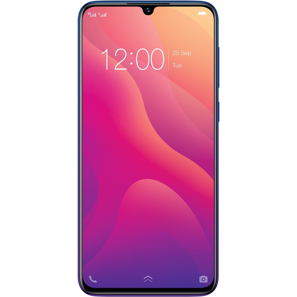 Vivo V11 Nebula Purple, 64 GB 6 GB RAM refurbished