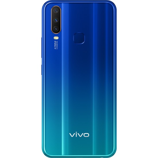 Vivo Y15 (Aqua Blue, 64 GB, 4 GB RAM) Refurbished 