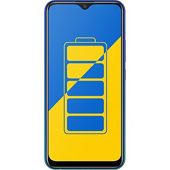 Vivo Y15 (Aqua Blue, 64 GB 4 GB RAM) refurbished