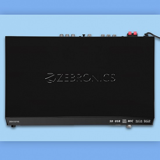 ZEBRONICS ZEB-D370S 0 inch DVD Player   (Black)