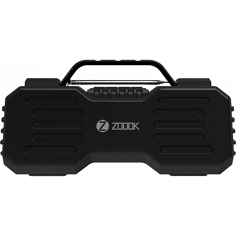 Zoook Rocker Boombox Atom Portable Wireless 10 W Bluetooth Party Speaker (Black, Stereo Channel)