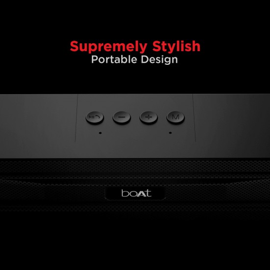  boAt Aavante Bar 500 Portable Soundbar 10 W Bluetooth Home Audio Speaker - Black