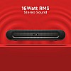 boAt Aavante Bar 550 Portable Soundbar 16 w Bluetooth Home Audio Speaker Black Mono Channel