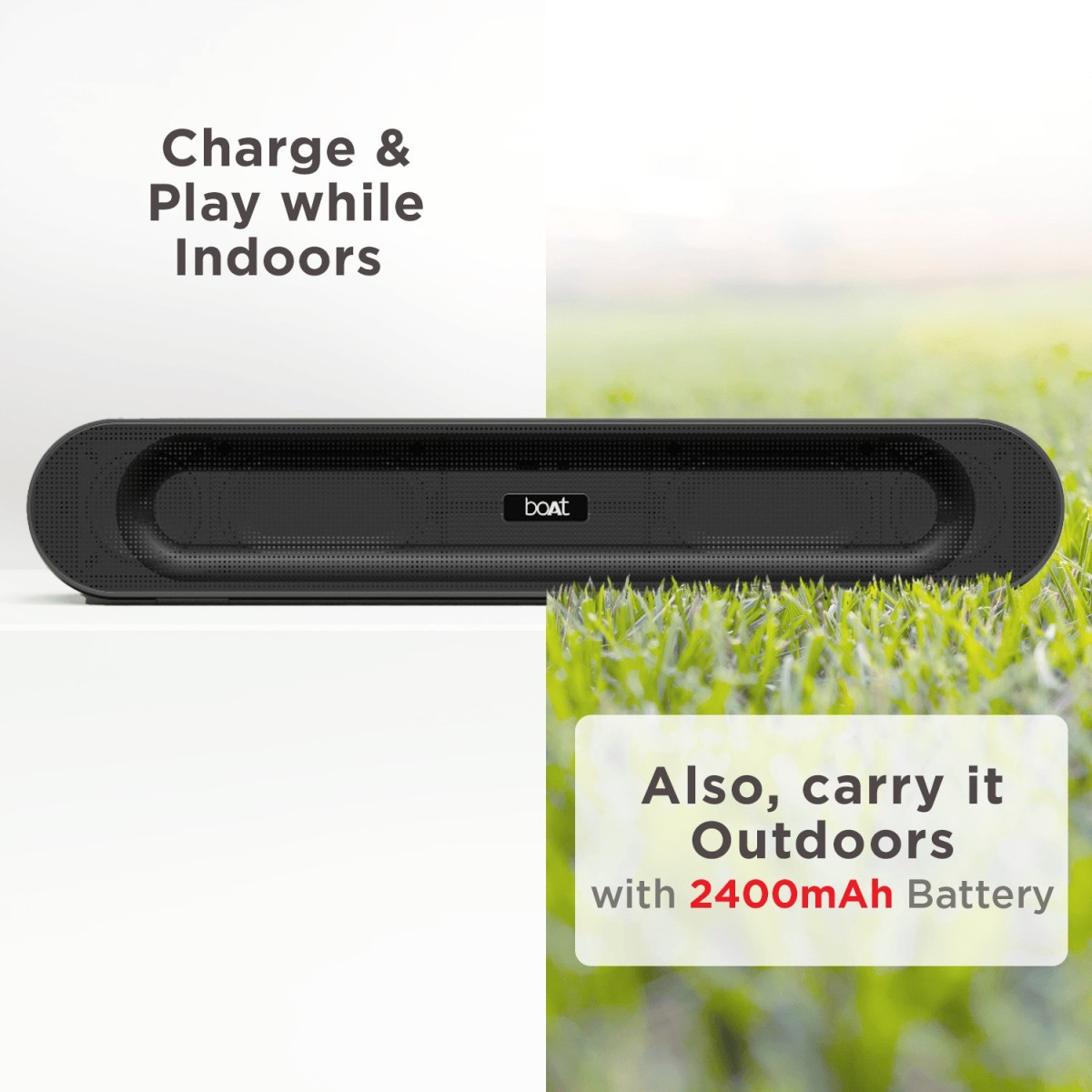 boAt Aavante Bar 550 Portable Soundbar 16 w Bluetooth Home Audio Speaker Black Mono Channel